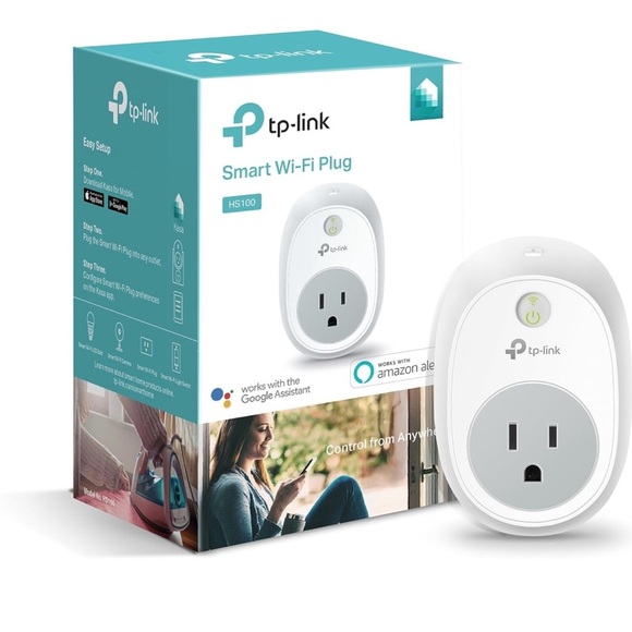 NIB Kasa Smart HS100 WiFi Smart Plug, Classic 1-Pack, White - Picture 10 of 10